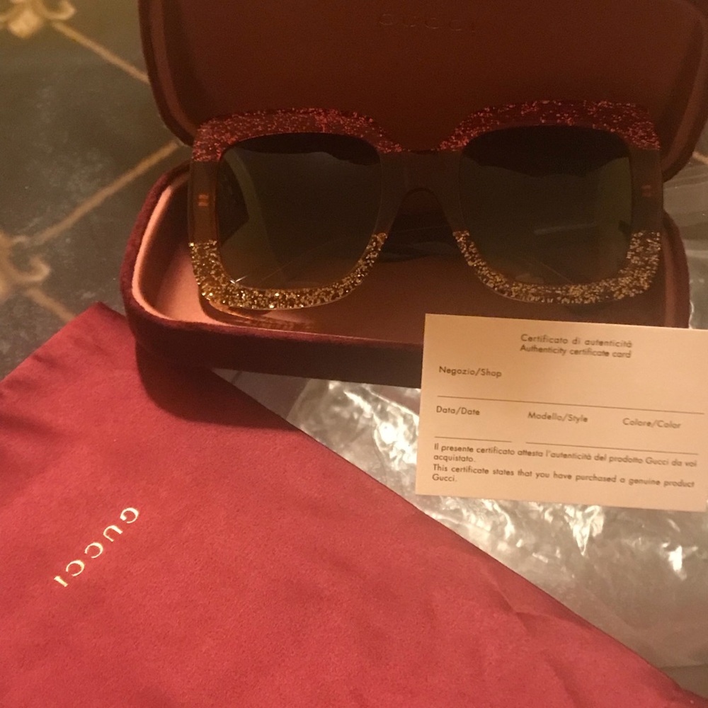 Authentic Gucci sunglasses